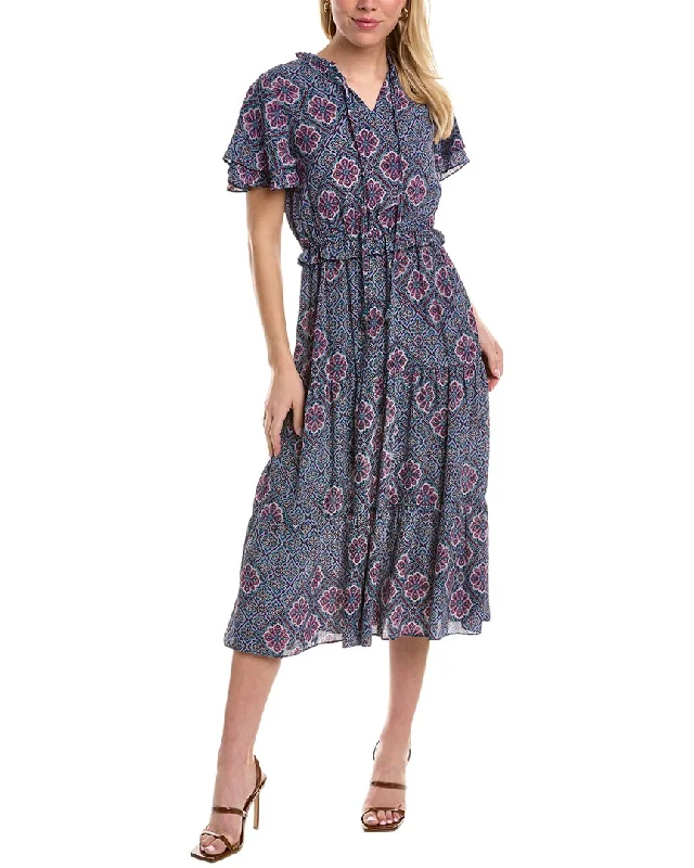 Nanette Nanette Lepore Chiffon Dress Women's Clothes Online Shopping