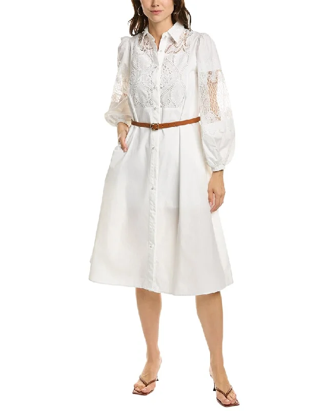 Gracia Lace Shirtdress Effortless Chic for Women