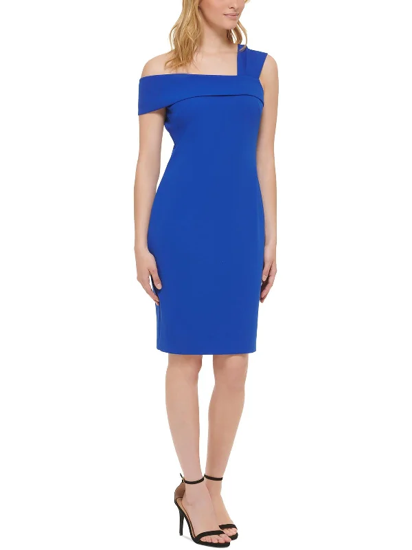 Womens Party Solid Sheath Dress Women's Tops And Clothing