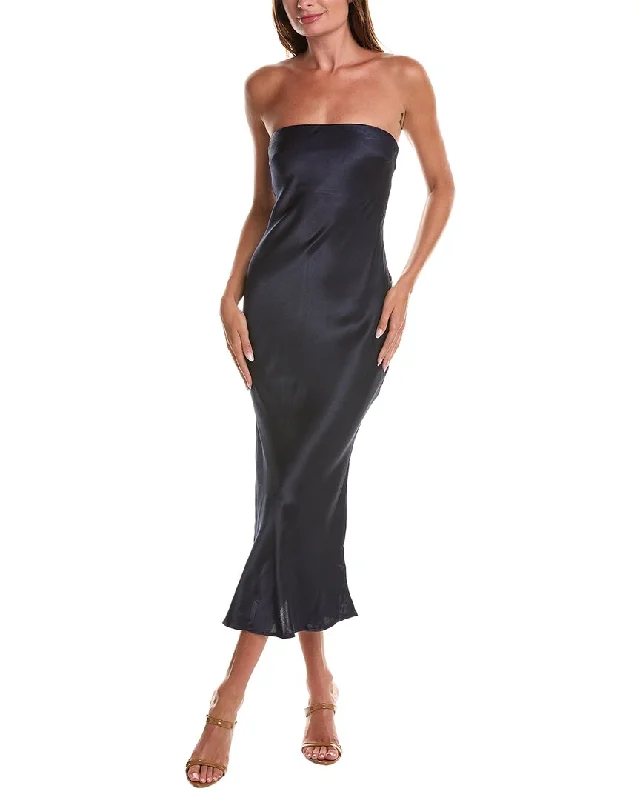 FATE Strapless Slip Dress Clothes Of Woman