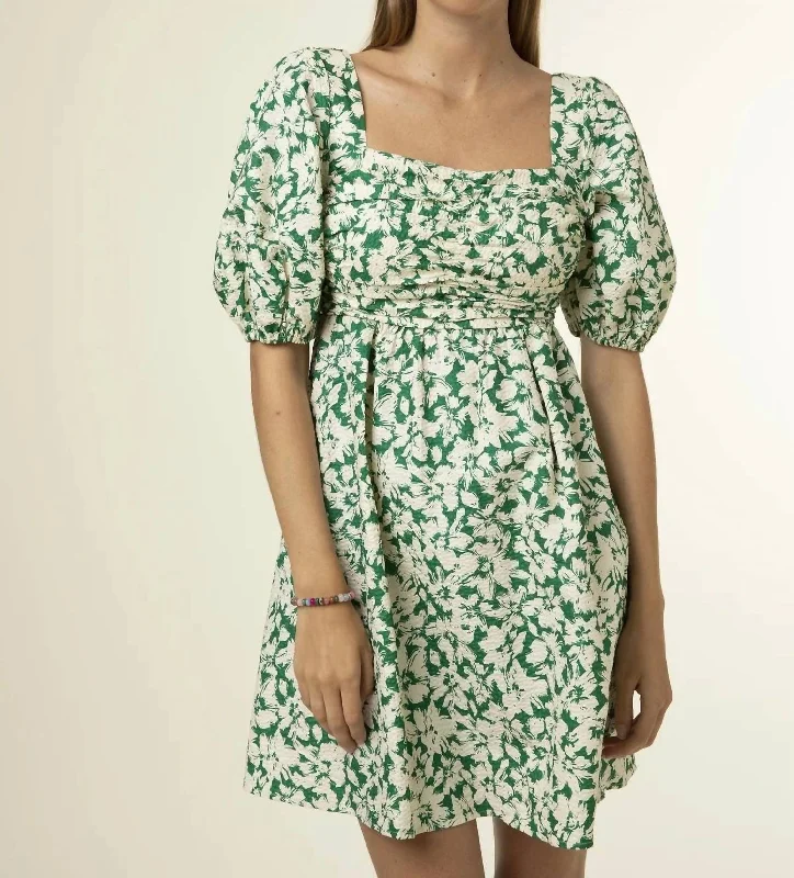 Emy Dress In Emerald Affordable Online Boutiques