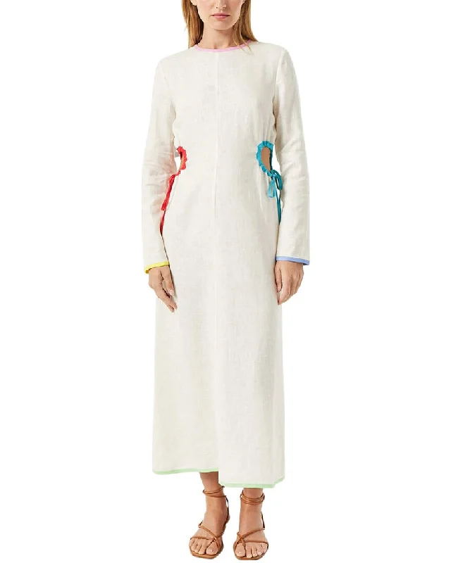 RHODE Thierry Linen Dress Women Clothes