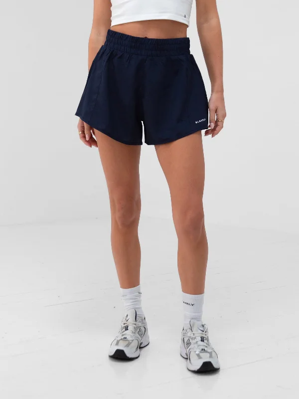 Apex Pro Shorts - True Navy Casual Fashion for Women