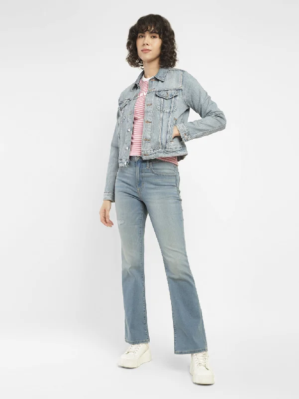 Women's High Rise 725 Bootcut Jeans Women's Floral Print Outfit