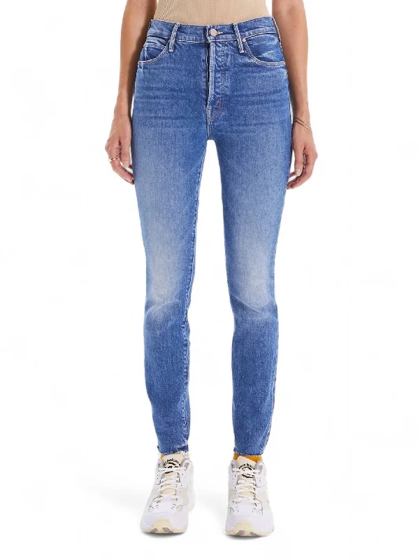 The Stunner Ankle Fray Jean In Crate Digger Affordable Women's Clothes