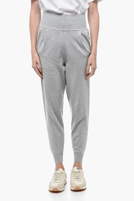 Art Essay Cashmere Joggers Pant with Pleats Seasonal Sale