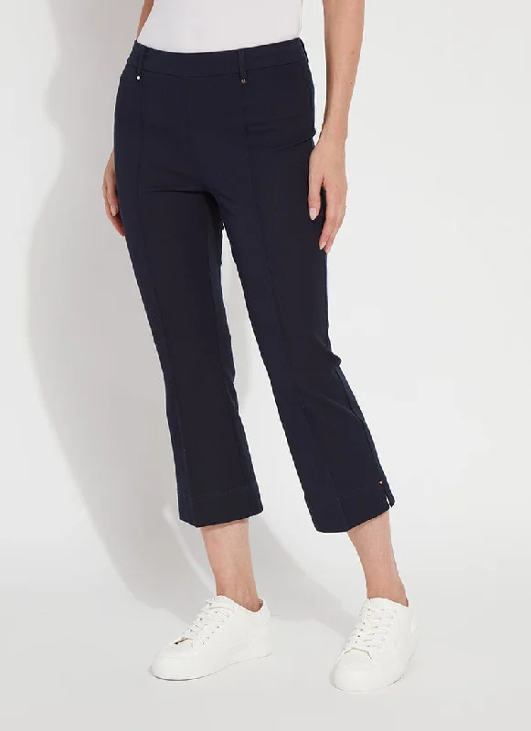 Cropped Amanda Bootcut- Navy (25" Inseam) Women's Clothing Apparel Sets