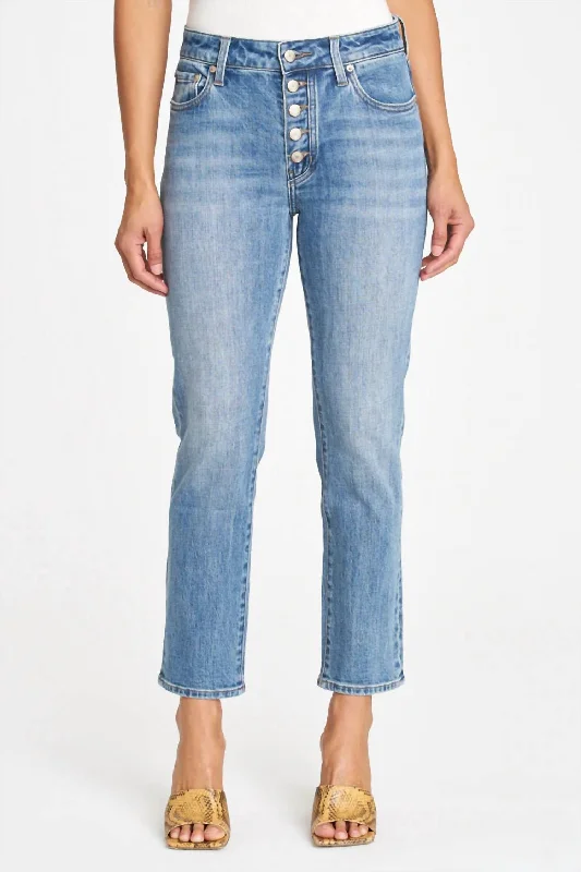 Monroe High Rise Cigarette Jean In Ladera Unique Women's Fashion Pieces