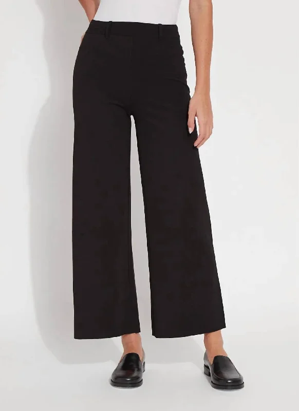 Erin Hi Waist Ponte Pants In Black Women's Night-Out Clothes