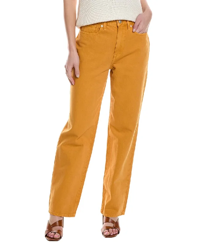 Madewell Baggy Ochre Fresco Straight Jean Women's Sporty Clothes