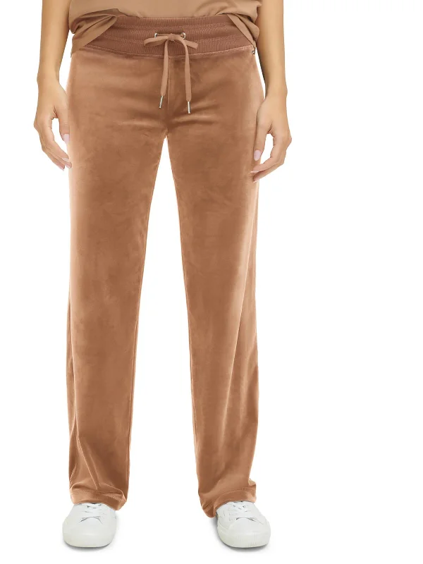 Womens Velour Pull On Sweatpants Affordable Luxury Women's Garments