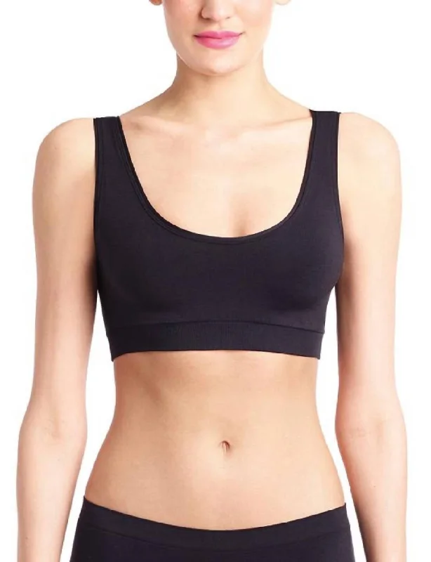 Minimalist Tank Bra In Black Women's Evening Wear