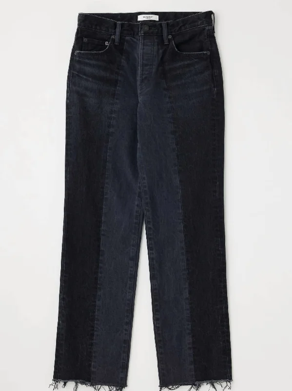 Mv Hearthstone Straight Leg Jean In Black Comfortable Women's Clothing