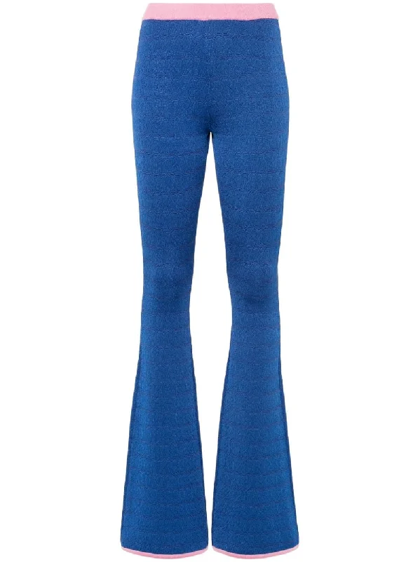 Bally Women's Trousers blue Women's Comfy Attire For Lounging