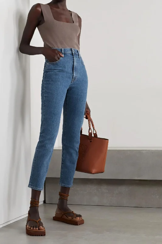 Beatnik Ankle Jean In Forever Blue Sale Clearance