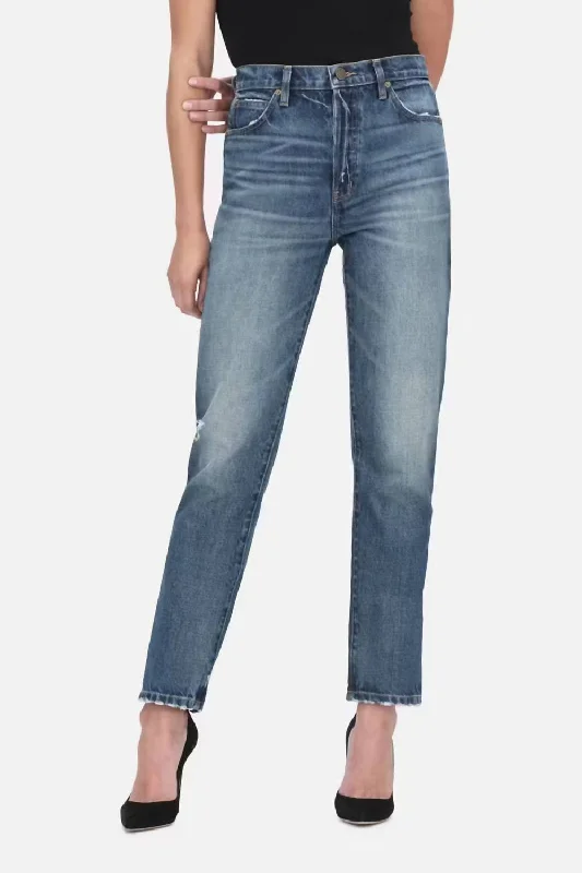 Le Mec Denim Jeans In Malibu Women's Comfortable Apparel