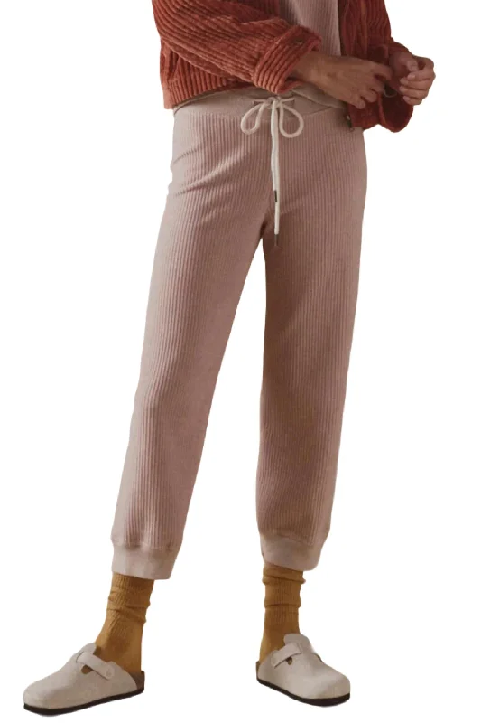 The Corduroy Lantern Pant In Heirloom Pink Timeless Women's Clothing