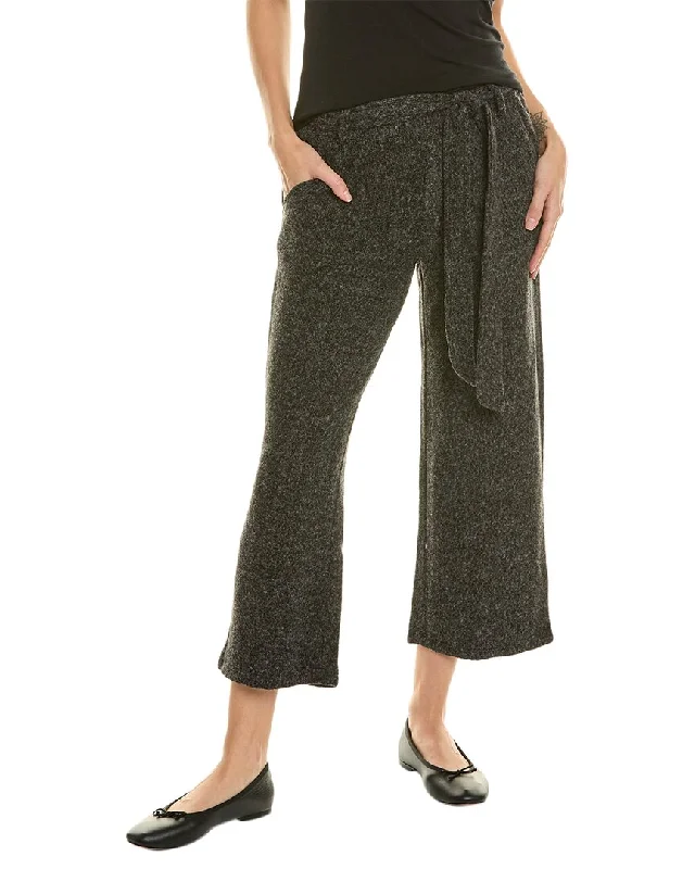 Sol Angeles Brushed Boucle Crop Tie Pant Women's Work Outfit For The Office