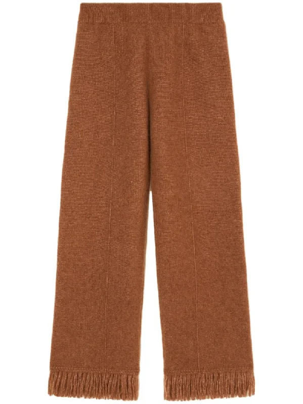 Alanui Women's Trousers Camel Women's Classic Attire