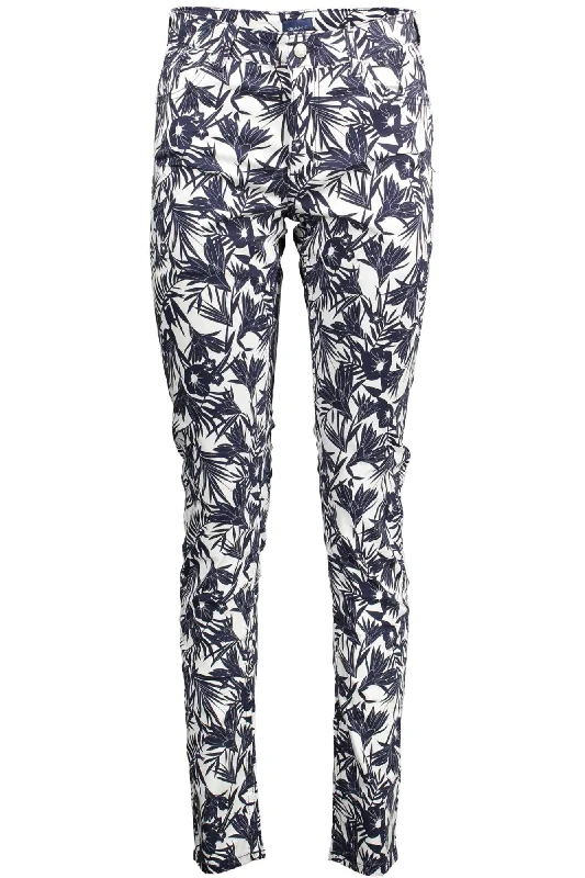 Gant Chic Slim-Fit Organic Cotton Women's Trousers Women's Cozy Clothes