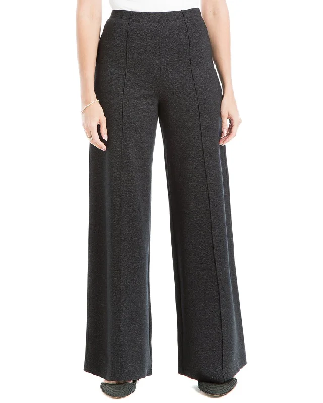 Max Studio High Waist Ponte Wide Leg Pant Clothing Sales