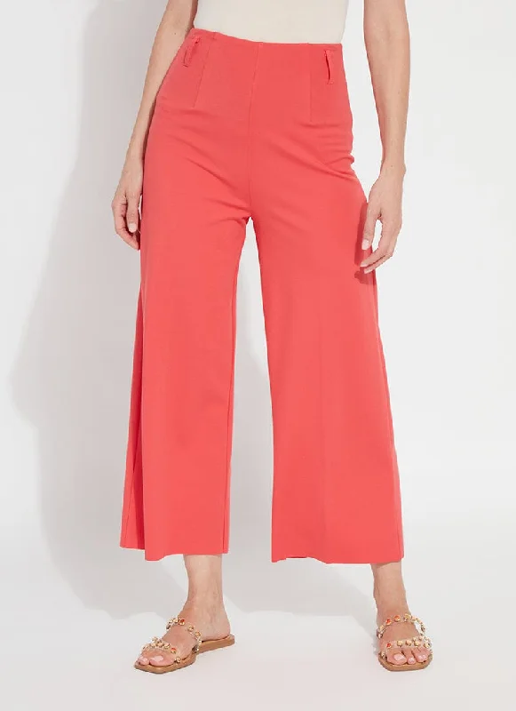 Ellis Culottes Ponte Crop (25" Inseam) Women's Wardrobe Apparel