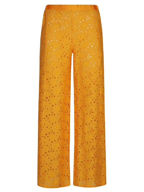 Feel Me Fab Women's Trousers yellow Women's Clothing Outfit Set