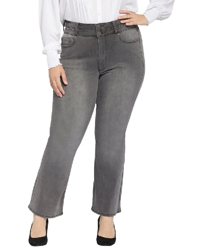 NYDJ Plus Ava High-Rise Flare Jean Trendy Women's Apparel for All Seasons