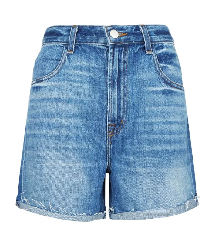 J Brand Joan High Rise Denim Shorts Affordable Trendy Clothes For Women