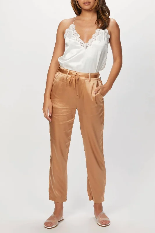 Alex Pant In Tawny Casual Chic for Women