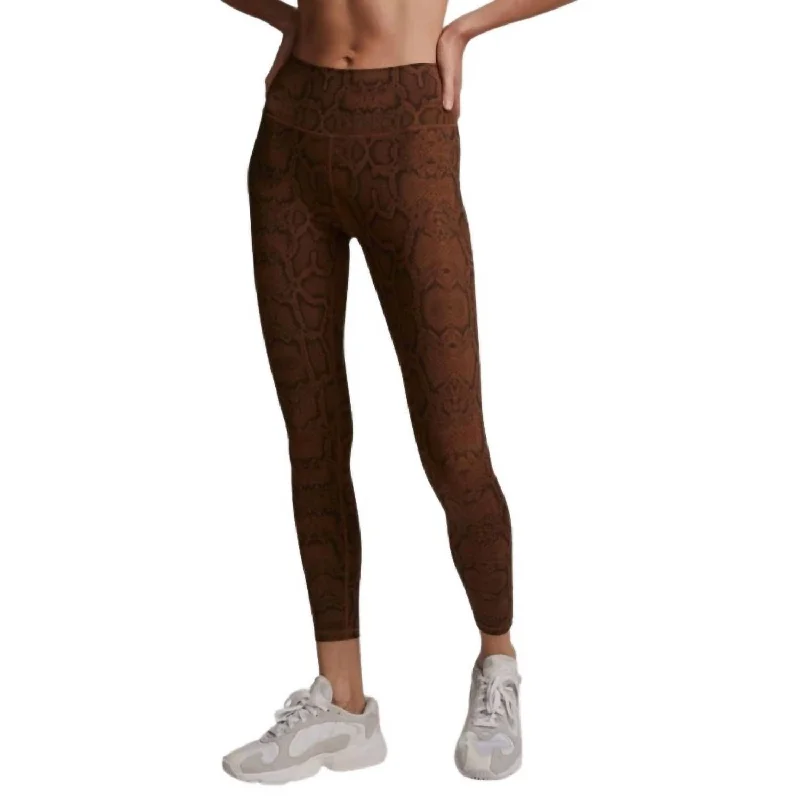 Luna Legging In Burnt Snake Clothing For Women