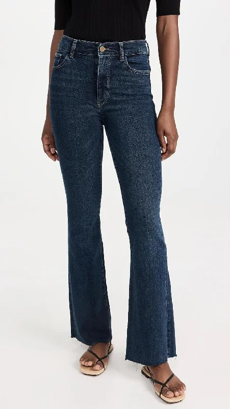 DL1961 Women Bridget Bootcut High-Rise 31.5" in Seacliff Denim Jeans Pants Women's Evening Clothing