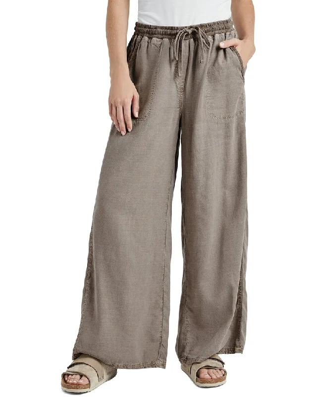 Splendid Paula Linen-Blend Wide Leg Pant Sustainable Women's Clothes