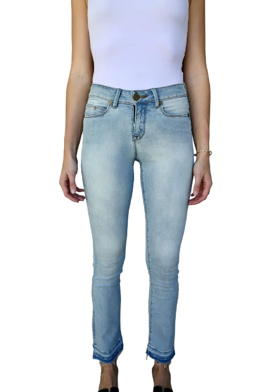 Gene Mid-Rise Bootcut In Silver Lake Women's Casual Wear Clothing