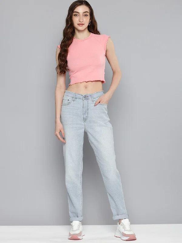 Women's High Rise 80's New Mom Jeans Women's Cozy Winter Attire