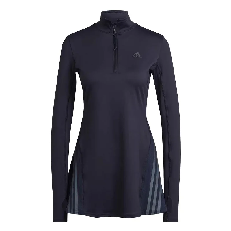 adidas - Women's Run Icon 3-Stripes Dress (HK9081) Women's Weekend Outfit