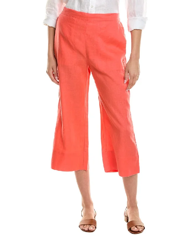 HIHO Mellow Linen Capri Pant Women's Holiday Apparel