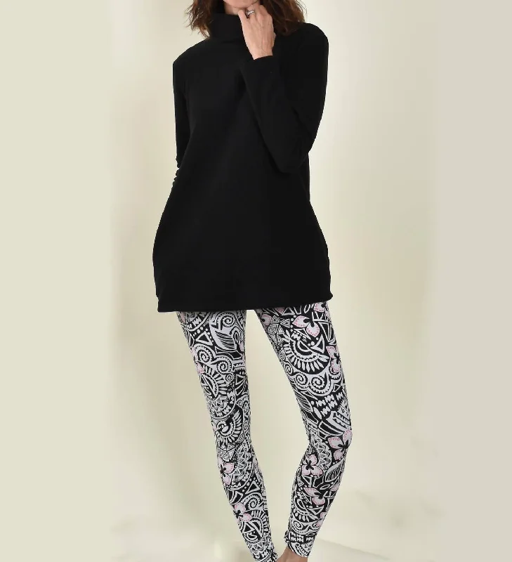 Bayside Tight Leggings In Mesmerized Timeless Women's Apparel