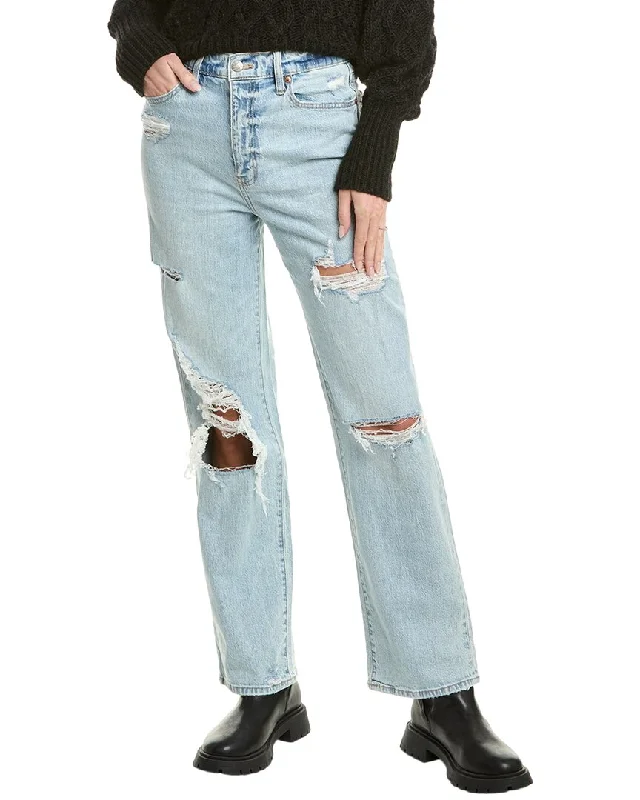 DAZE DENIM Sunhigh Rise Vintage Straight Jean Trendy Outfits For Girls