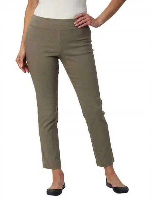 Pull On Pant In Military Women's Fashion-Forward Apparel