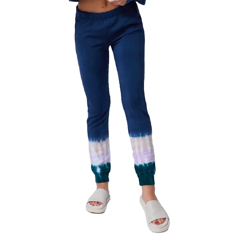 Tie-Dye Jogger In Inca Women's Outerwear Clothing