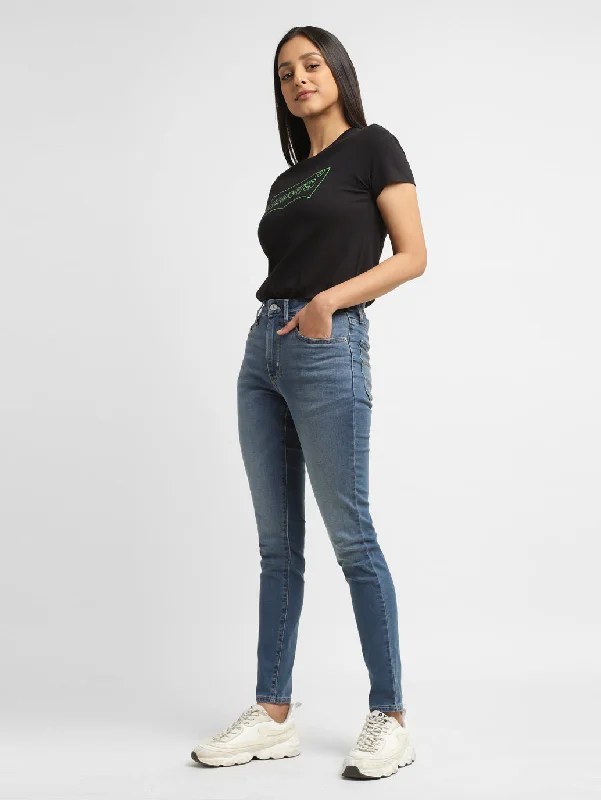 Women's High Rise 721 Skinny Fit Jeans Women's Chic Outfit