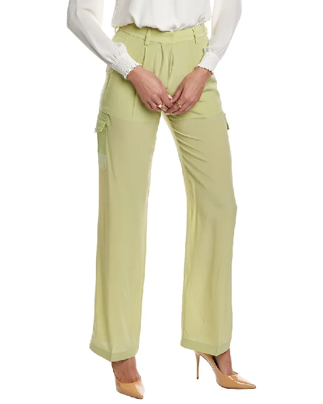 Burberry Silk Pant Women's Evening Wear for Special Occasions