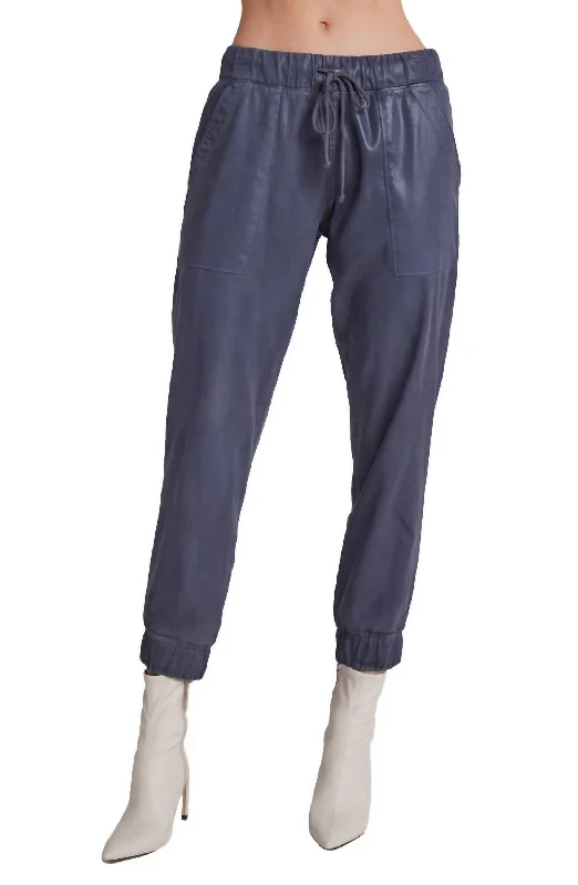 Chelsea Pocket Jogger In Frosted Blue Online Shopping Boutiques