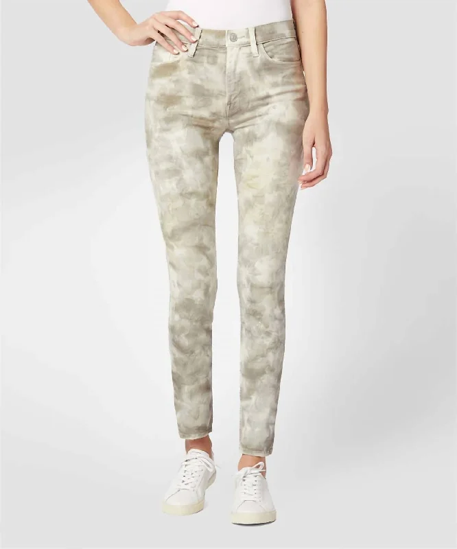 Collin High-Rise Skinny Jean In Sage Fatigue Tie-Dye Women's Transitional Clothes