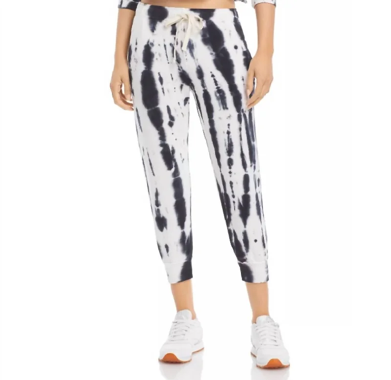 Painter Super Soft Sweatpants In Faded Black Tie Dye Women's Formal Event Clothing