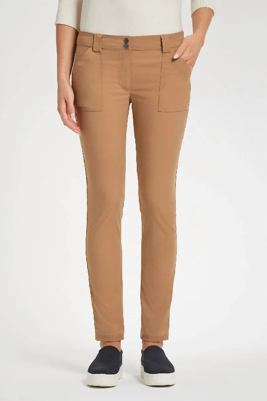 Mccall Skinny Pants In Caramel Clothing Sales