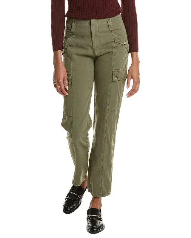 ba&sh Linen-Blend Pant Women's Stylish Outdoor Outfit