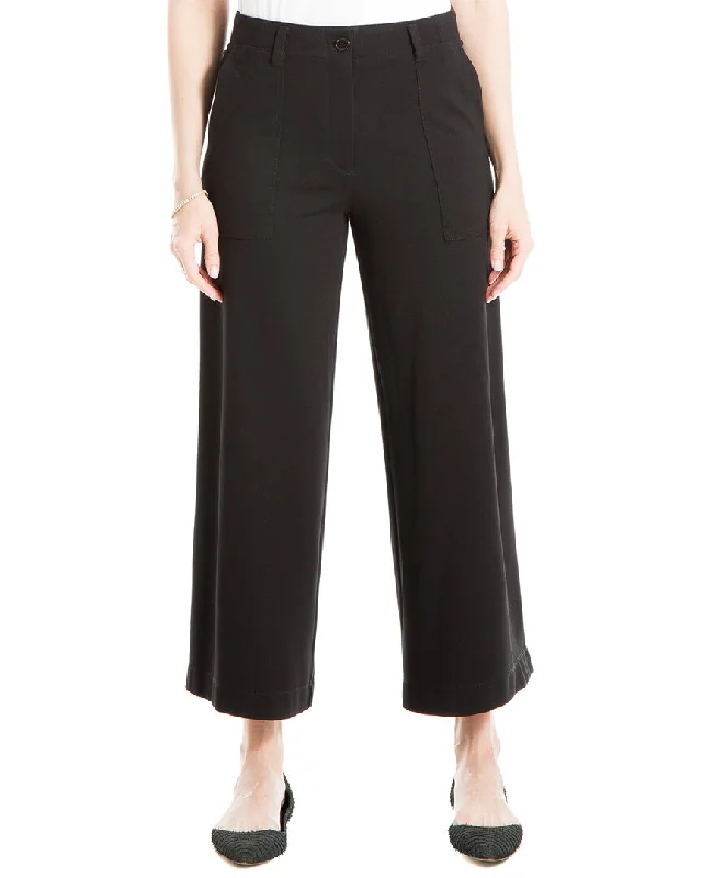 Max Studio Crop Wide Leg Ponte Pant Women's Trendy Attire