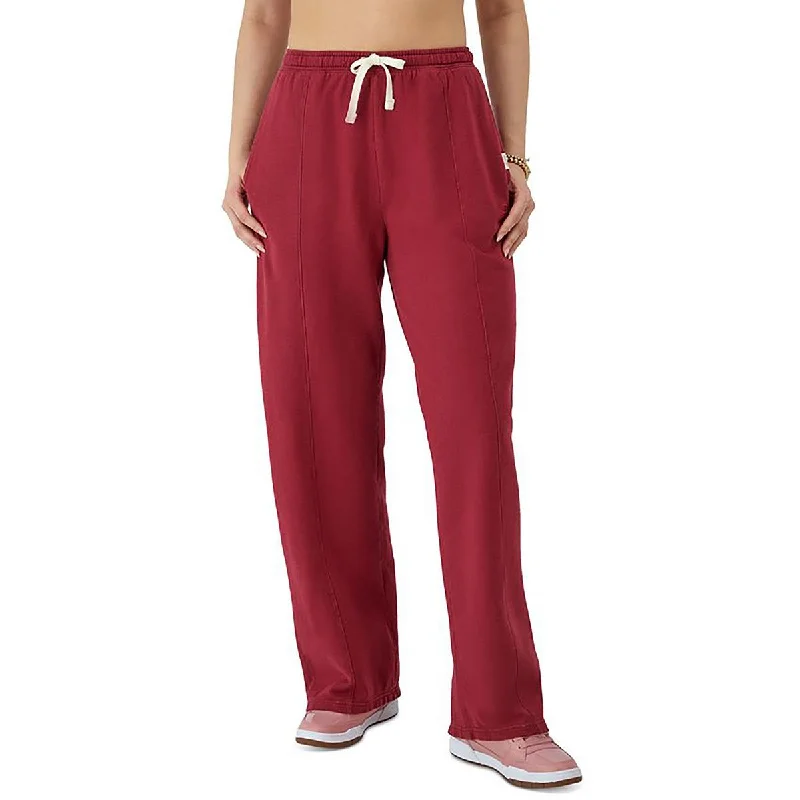 Womens Fleece Wide Leg Sweatpants Sustainable Fashion 